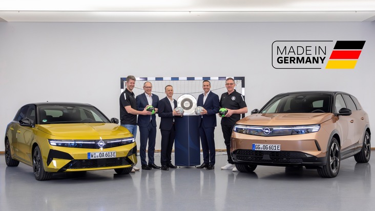 Opel Automobile GmbH: Opel wird strategischer Partner der Handball-Frauen- und M&auml;nner-Nationalmannschaft und neuer Namensgeber der Handball-Bundesliga