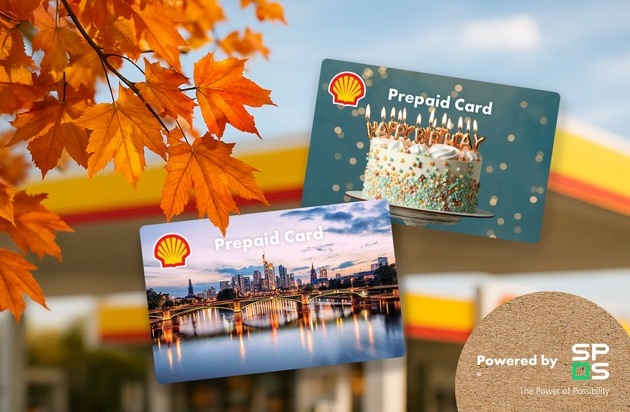 SPS Germany GmbH: Shell Prepaid Card jetzt auch an den Stationen aus FSC-zertifiziertem Karton erhältlich / Erweiterung des beliebten Shell Tankgutscheins