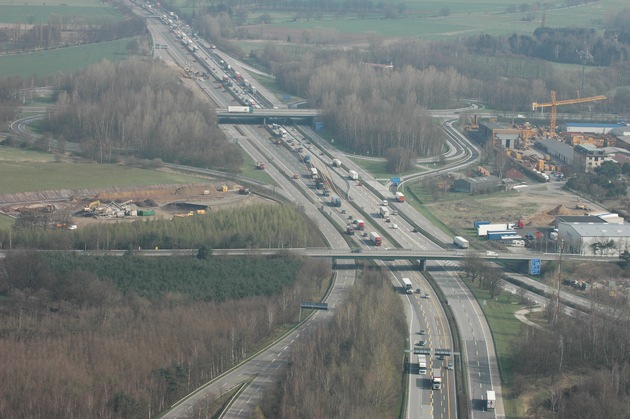 POL-WL: Baustelle auf der Autobahn 1