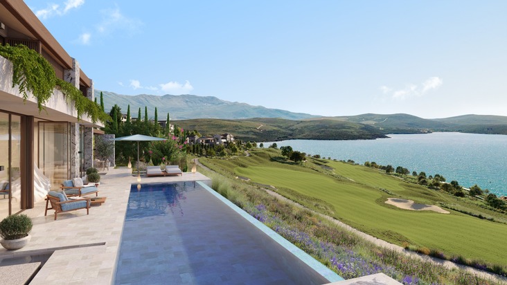 Ein neu entstehendes Reiseziel: Luštica Bay präsentiert Montenegros erste Golfresidenzen „The Peaks“