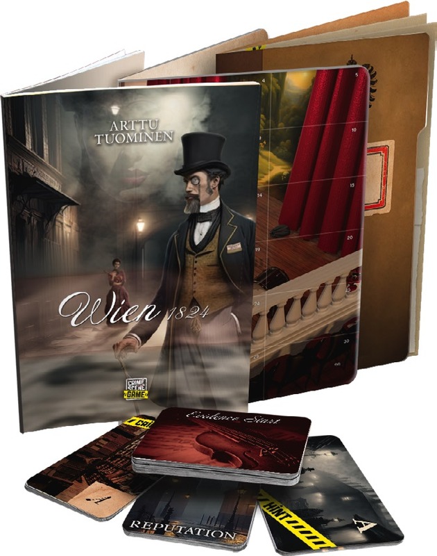 Wien 1824: Morde in bester Gesellschaft! Neues Crime Scene Game von Piatnik