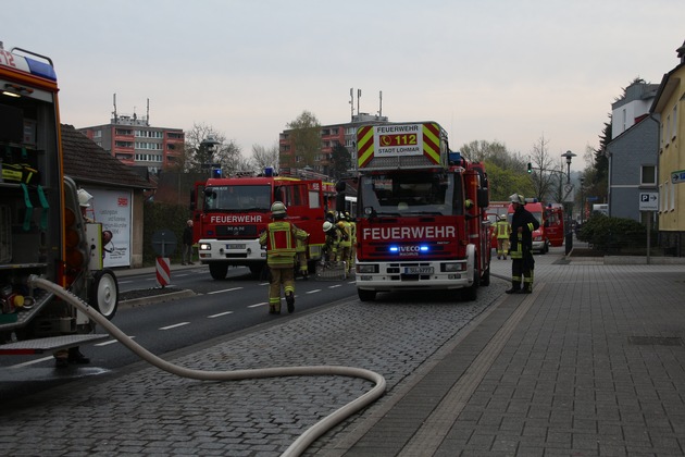 FW-Lohmar: Brand im Stadthaus Lohmar