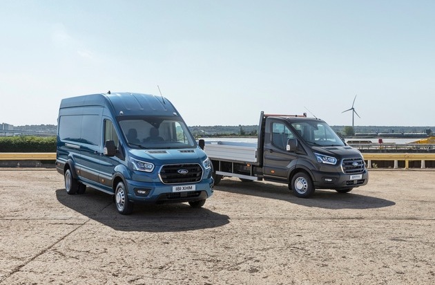 Ford-Werke GmbH: Noch vielseitiger denn je: Ford Transit jetzt auch als 5-Tonner mit höherer Nutzlast lieferbar