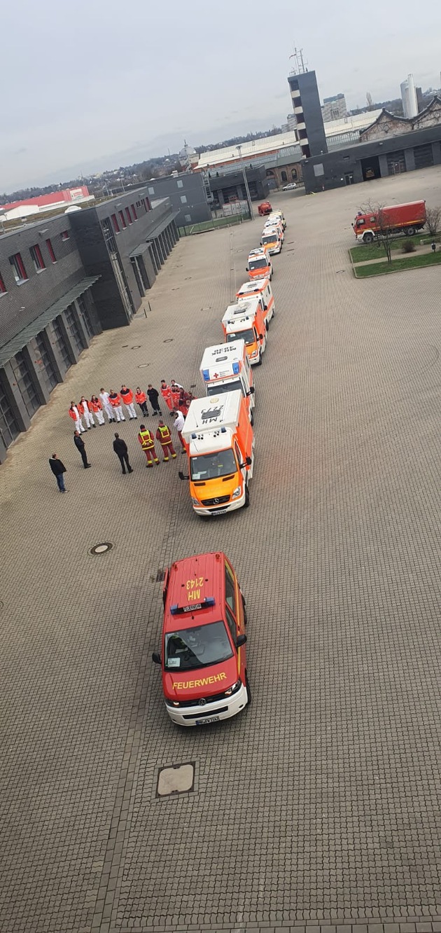 FW-MH: Feuerwehr Mülheim an der Ruhr rückt zur Überörtlichen Hilfe nach Essen aus