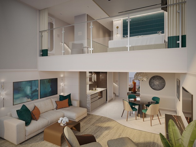 Pressemitteilung:  Regent Seven Seas Cruises® stellt neue Suiten-Kategorien der Seven Seas Prestige™ vor