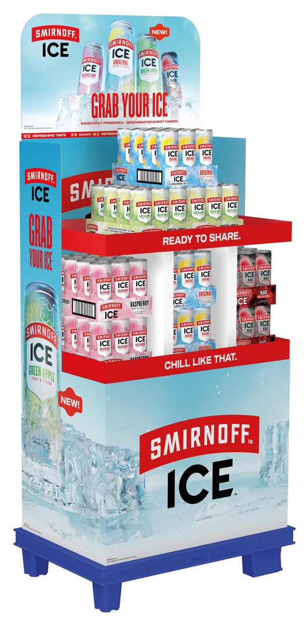DIAGEO PM: NEU! SMIRNOFF ICE GREEN APPLE