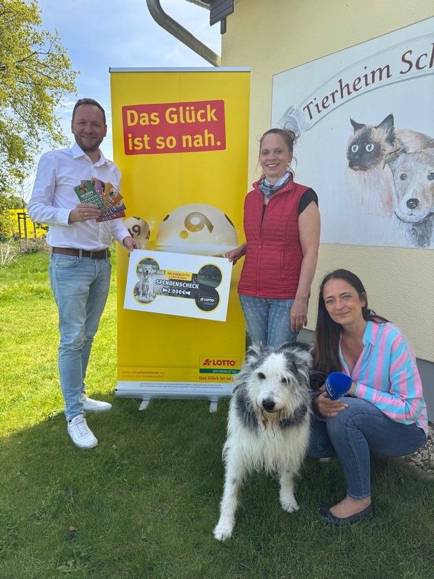 Das neuen "Lucky Dog"-Los bringt Gl&uuml;ck in Sachsens Tierheime