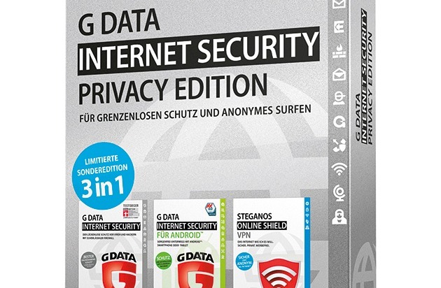 G DATA CyberDefense AG: G DATA PRIVACY EDITION: Bester Rundumschutz in der virtuellen Welt