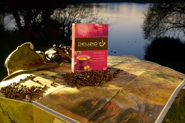 Migros: Un café sorti tout droit d&#039;&quot;Out of Africa&quot; - Delizio lance une &quot;Special Edition&quot; du nom d&#039;&quot;Etiòpia&quot; réalisée avec du café cultivé sur les hauts plateaux éthiopiens.