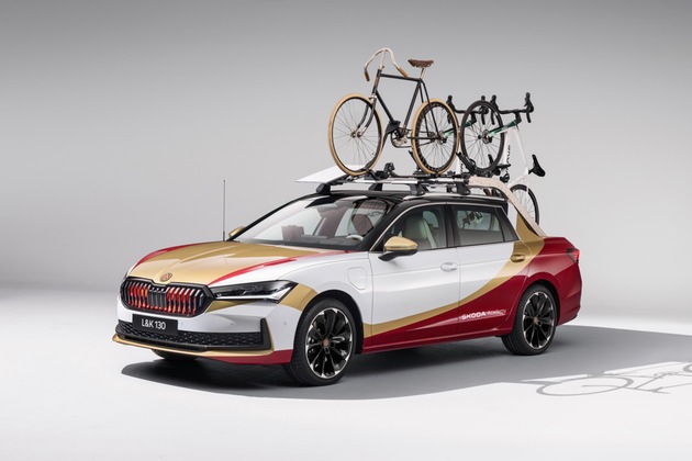 Škoda L&amp;K 130: Azubi Car Nr. 10 feiert 130 Jahre Škoda und seine enge Verbindung zum Radsport