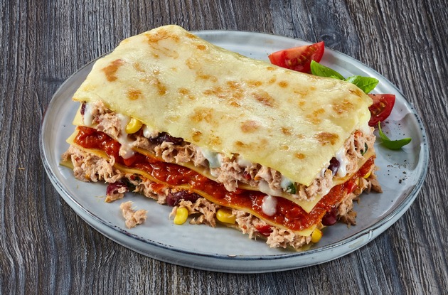 Pressemitteilung: Deutsche See bringt innovative Lasagne „Thunfisch“ für Gastronomie und Foodservice auf den Markt