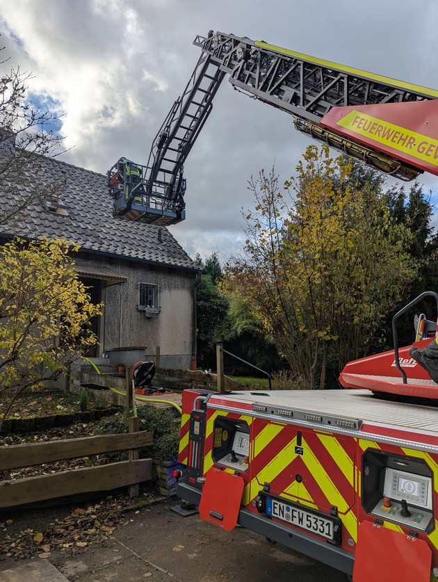 FW-EN: Einsatz für die Feuerwehr Gevelsberg im Unterbraker Weg