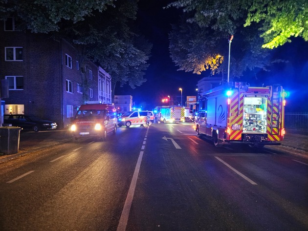 FW-KLE: Nächtlicher Brand in Seniorenheim