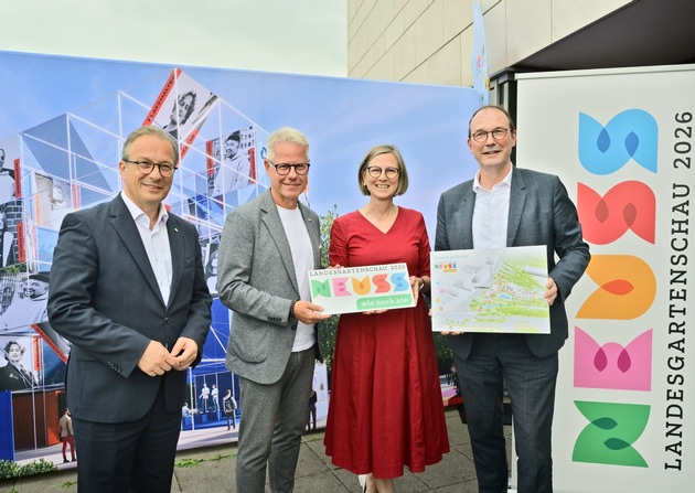 Der Wendersplatz in Neuss wird zum Entrée der Landesgartenschau 2026