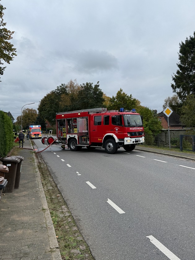 FW-SE: Ausgedehnter Küchenbrand in Hitzhusen