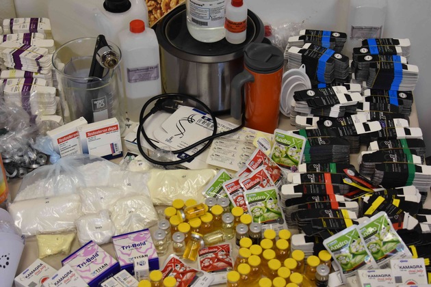 ZOLL-E: Doping im Breitensport - illegale Herstellung und Vertrieb von Dopingmitteln