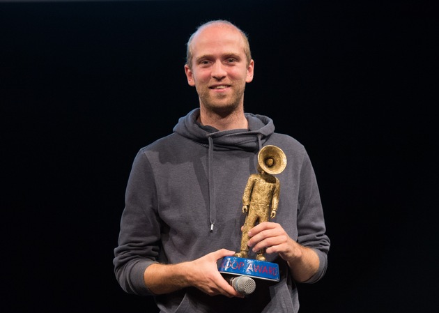 Blendle-Mitgründer Marten Blankesteijn mit scoop Award 2015 ausgezeichnet