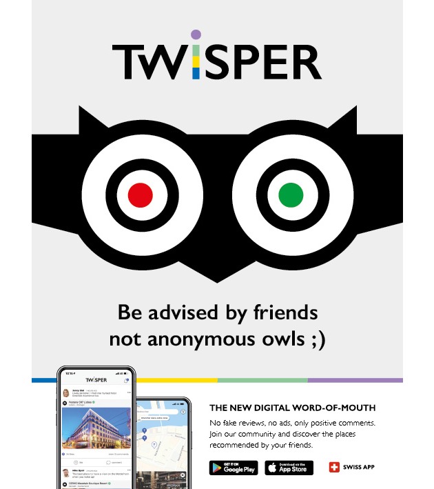TripAdvisor accusa la start up svizzera TWISPER di concorrenza sleale