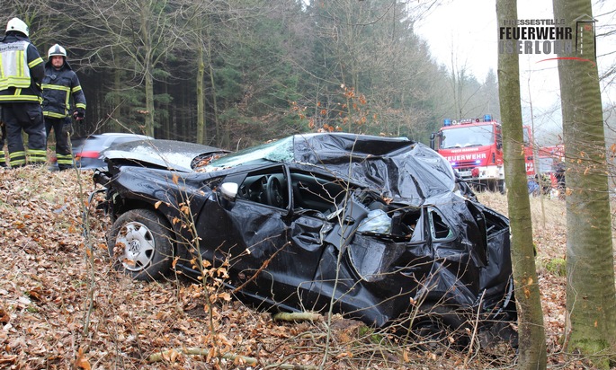 FW-MK: Verkehrsunfall &quot;In der Läger&quot;