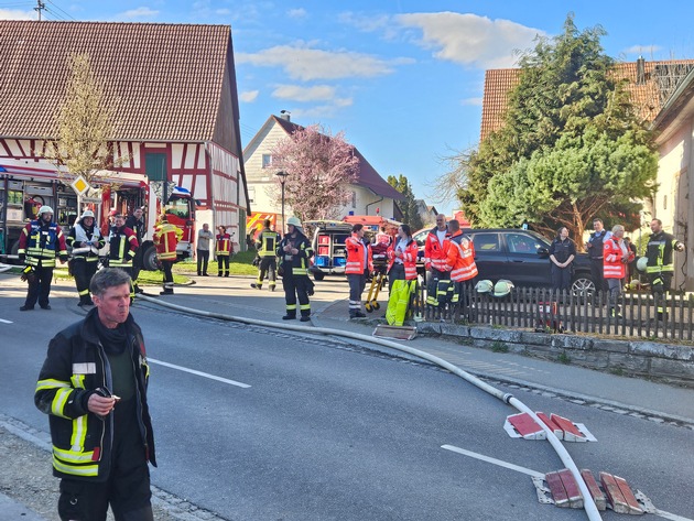 KFV Sigmaringen: Zwei Eins&auml;tze f&uuml;r die Feuerwehr Herdwangen/Sch&ouml;nach