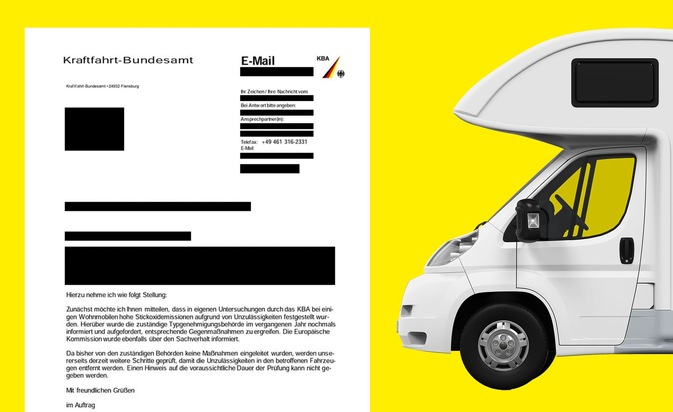 HalloAnwalt GmbH: KBA rügt Behörden für mangelnde Aufklärung im Dieselskandal bei Wohnmobilen / Fiat-Dieselskandal nimmt wieder Fahrt auf