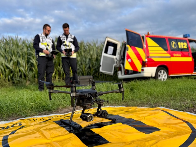 FW-OLL: UAV-Einheiten üben in Huntlosen die Zusammenarbeit - vier Drohnen gleichzeitig in der Luft
