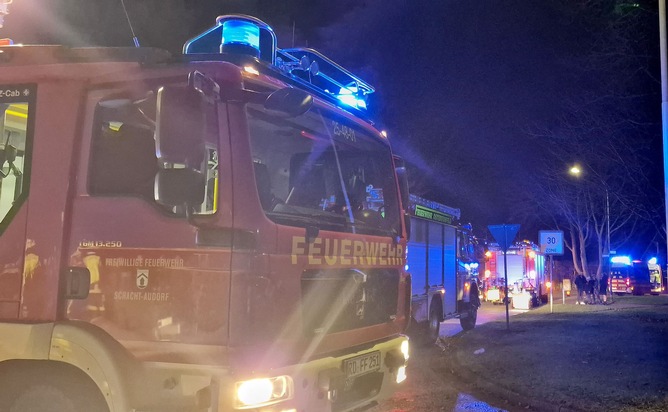 FW-RD: Entspannter Jahreswechsel für die Feuerwehren im Kreis Rendsburg-Eckernförde