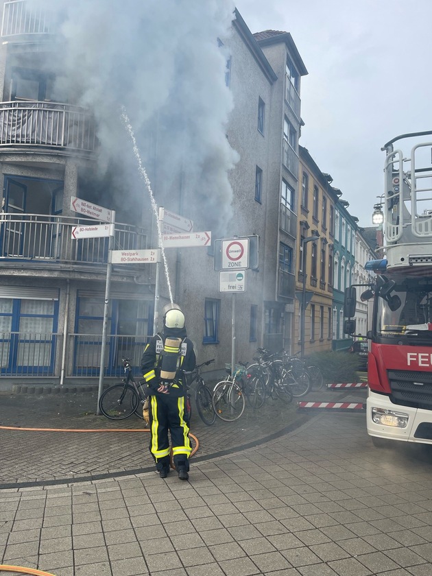 FW-BO: Wohnungsbrand in Bochum-Weitmar