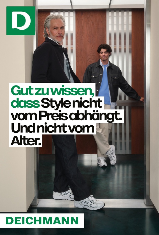 Verl&auml;sslichkeit, die bleibt: DEICHMANN-Kampagne &bdquo;Gut zu wissen&ldquo; zeigt, was wirklich z&auml;hlt
