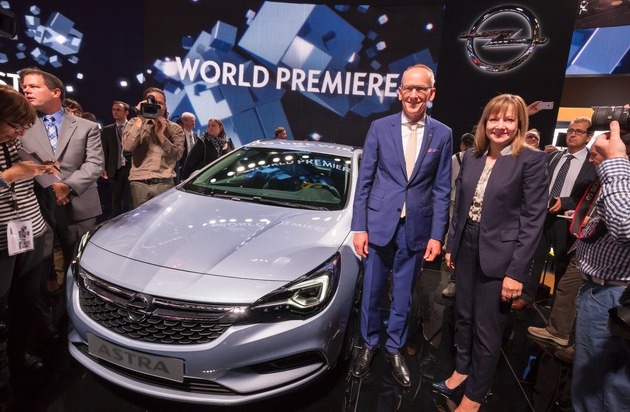 Opel Automobile GmbH: Schon 30.000 Bestellungen für den neuen Opel Astra (FOTO)