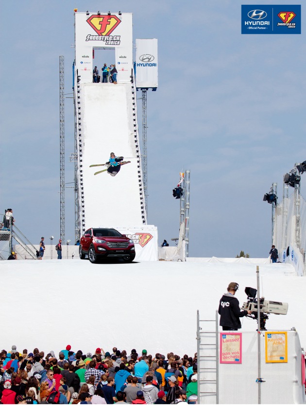 Hyundai wird neuer Partner von freestyle.ch / Freestyle in der Luft, und viel Lifestyle am Boden (BILD)