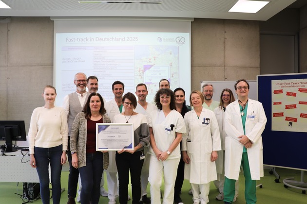 Pressemitteilung: Schneller fit nach Darm-OP dank Fast-Track-Programm am Klinikum N&uuml;rnberg