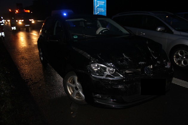 POL-PDKL: A62/Landstuhl, Vier Leichtverletzte bei Auffahrunfall