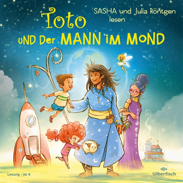 »Toto und der Mann im Mond«: Magische Weltall-Geschichten von Entertainer SASHA und Julia Röntgen