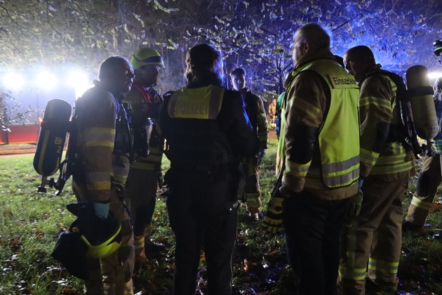 FW Gangelt: Spektakuläre Verfolgungsjagd führt zu Großeinsatz der Feuerwehr