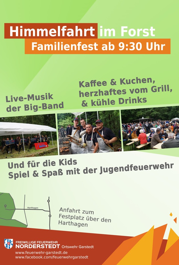FW Norderstedt: Himmelfahrtskonzert im Forst - Fest für die gesamte Familie