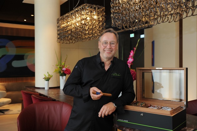 Der Carlos André Humidor im „la vie by Thomas Bühner“
