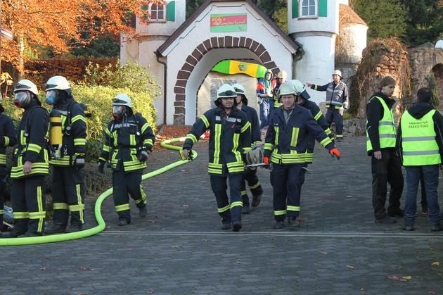 FW-OE: Großübung im Panorama Park