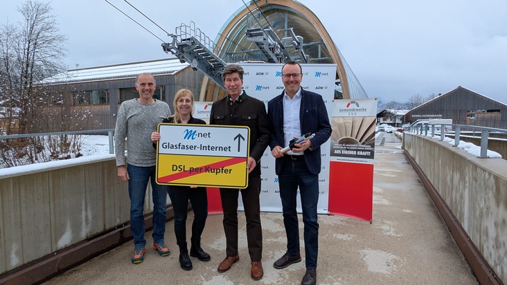 Glasfaserausbau in Oberstdorfer Ortsteilen abgeschlossen