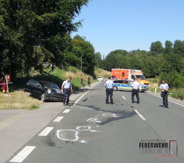 FW-MK: Schwerer Verkehrsunfall - Sieben Verletzte-