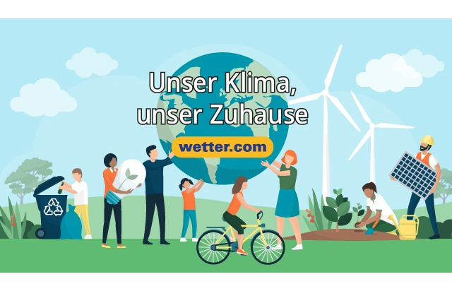 wetter.com: wetter.com startet Themenwoche zu Klimawandel und Klimaschutz / Live-Berichterstattung vom Globalen Klimastreik in München