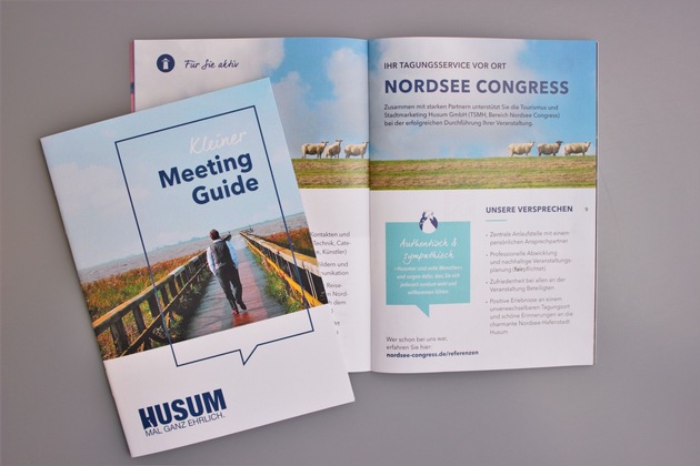Ankern &amp; Netzwerken an der Nordsee – Tagungsplaner Kleiner Meeting Guide für Husum ist da!