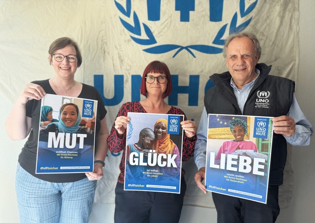 UNO-Flüchtlingshilfe und Kreativ Konzept erhalten World Media Award 2025 für Nachlass-Kampagne „Liebe reicht weiter“