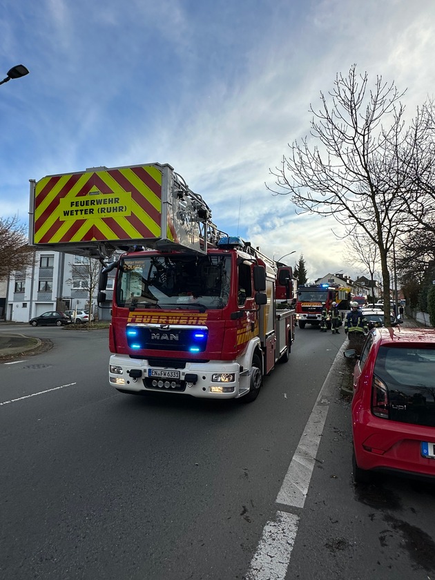 FW-EN: Wetter (Ruhr) - 3 Einsätze am Wochenende für die Freiwillige Feuerwehr