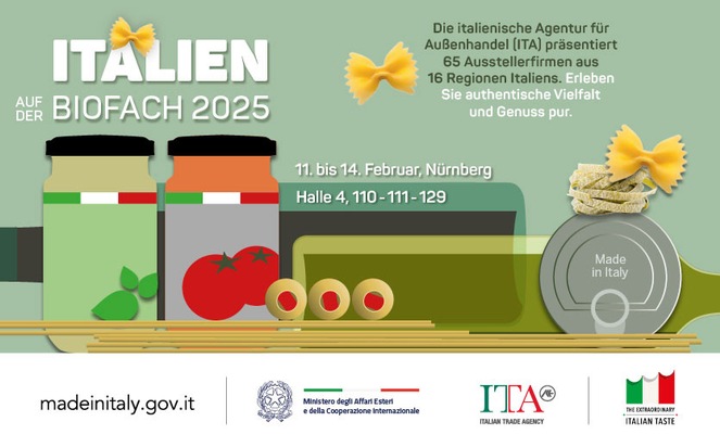 Italian Trade Agency: positive Bilanz für italienischen Gemeinschaftsauftritt auf der BIOFACH 2025