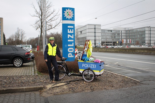 POL-BO: Bochum / Nach &quot;IRMCHEN&quot; folgt &quot;IDA&quot; - Polizei-Elektro-Lastenrad rollt umweltschonend durchs Revier