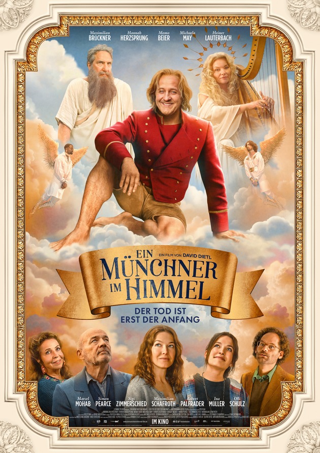 Himmlische Premiere in M&uuml;nchen / EIN M&Uuml;NCHNER IM HIMMEL - DER TOD IST ERST DER ANFANG ab 14. Mai 2026 im Kino