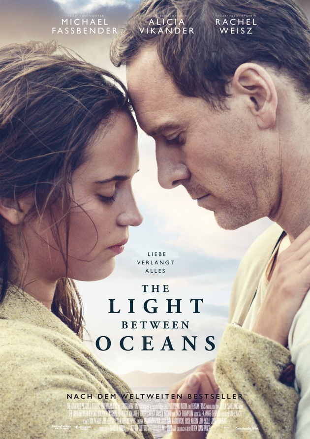 Weltpremiere in Venedig: THE LIGHT BETWEEN OCEANS mit Michael Fassbender und Alicia Vikander