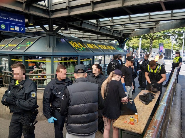 BPOLD-H: Bundespolizeidirektion Hannover beteiligt sich am bundesweiten Schwerpunkteinsatz an den Hauptbahnhöfen Hamburg, Bremen und Hannover- Bilanz zum Einsatz