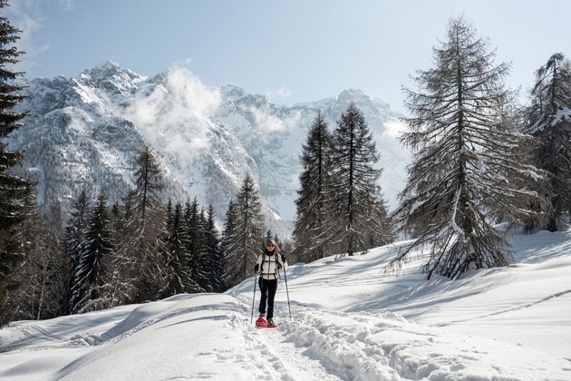 Winterspaziergänge in Trentino